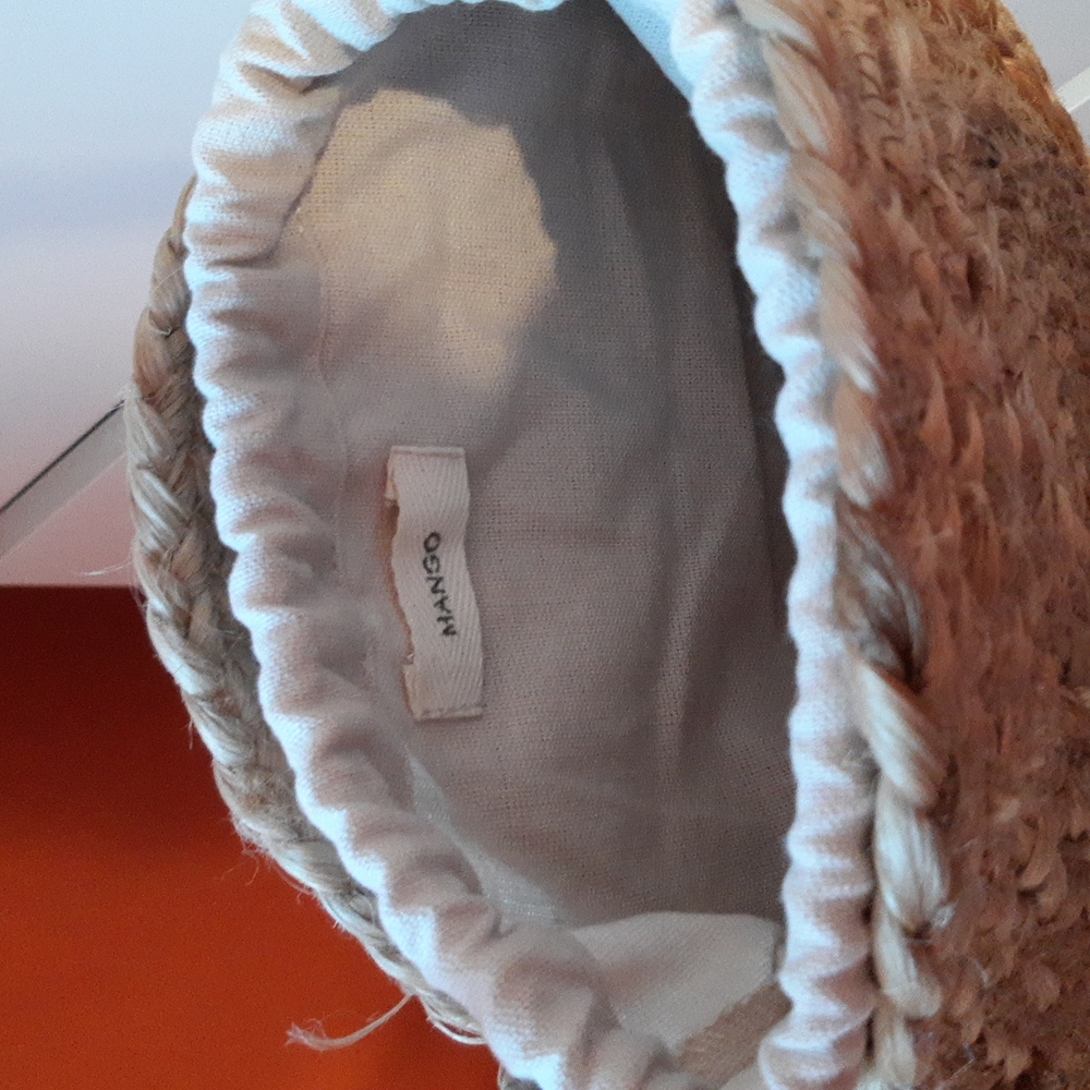 MANGO Raffia Bag - Picture 3 of 8